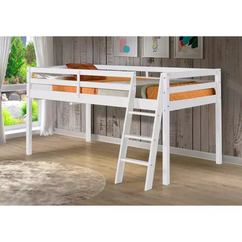 Lit mezzanine enfant blanc