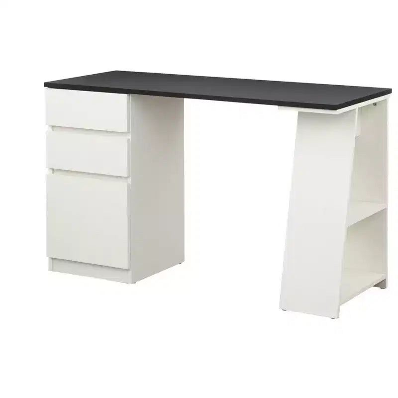 Bureau d'écriture moderne Como à 3 tiroirs
