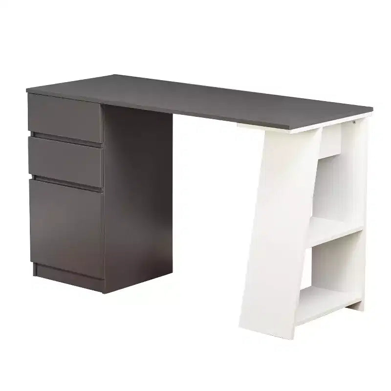 Bureau d'écriture moderne Como à 3 tiroirs