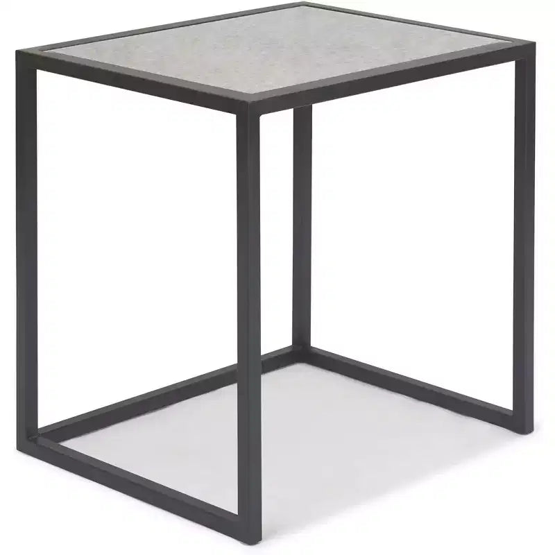 Tables d'appoint miroirs Gramercy Square noires
