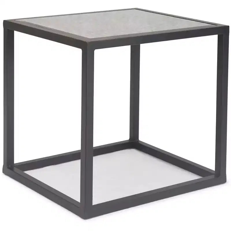 Tables d'appoint miroirs Gramercy Square noires