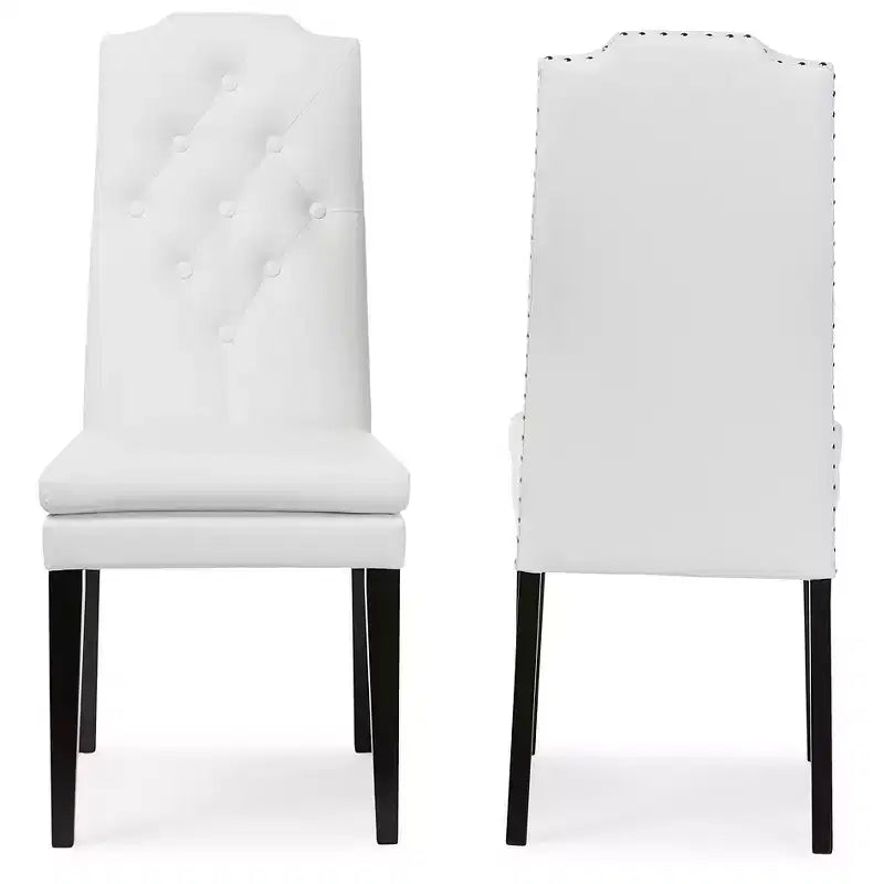 Chaises de salle à manger en similicuir modernes et contemporaines