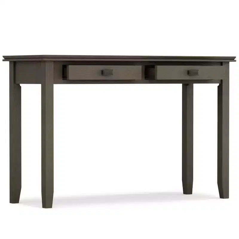 46 Table console en bois massif Stratford moyenne