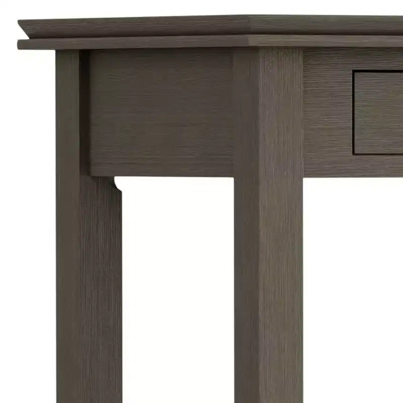 46 Table console en bois massif Stratford moyenne