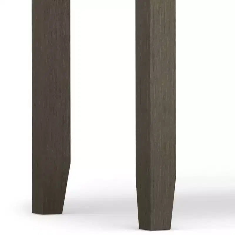 46 Table console en bois massif Stratford moyenne