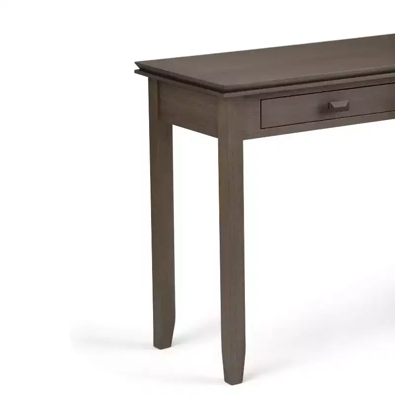 46 Table console en bois massif Stratford moyenne