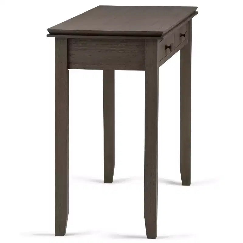 46 Table console en bois massif Stratford moyenne