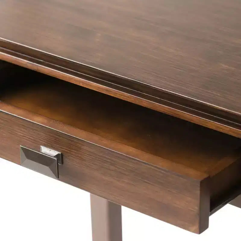 46 Table console en bois massif Stratford moyenne