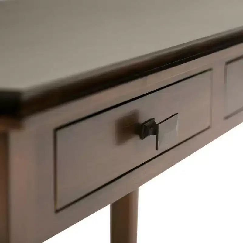 46 Table console en bois massif Stratford moyenne