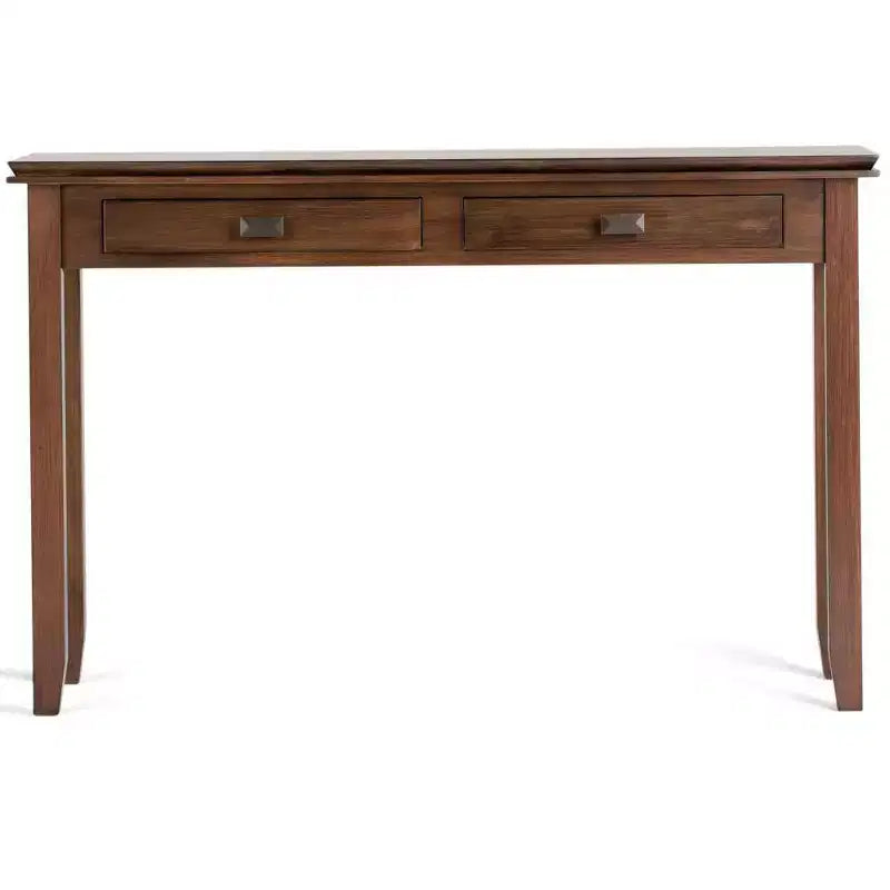 46 Table console en bois massif Stratford moyenne