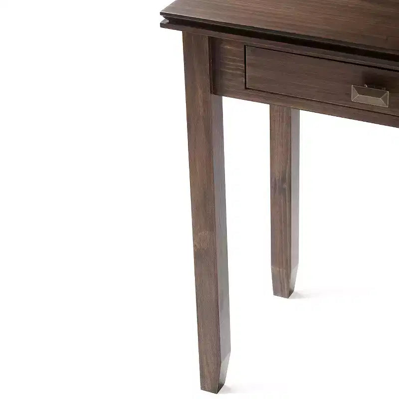 46 Table console en bois massif Stratford moyenne
