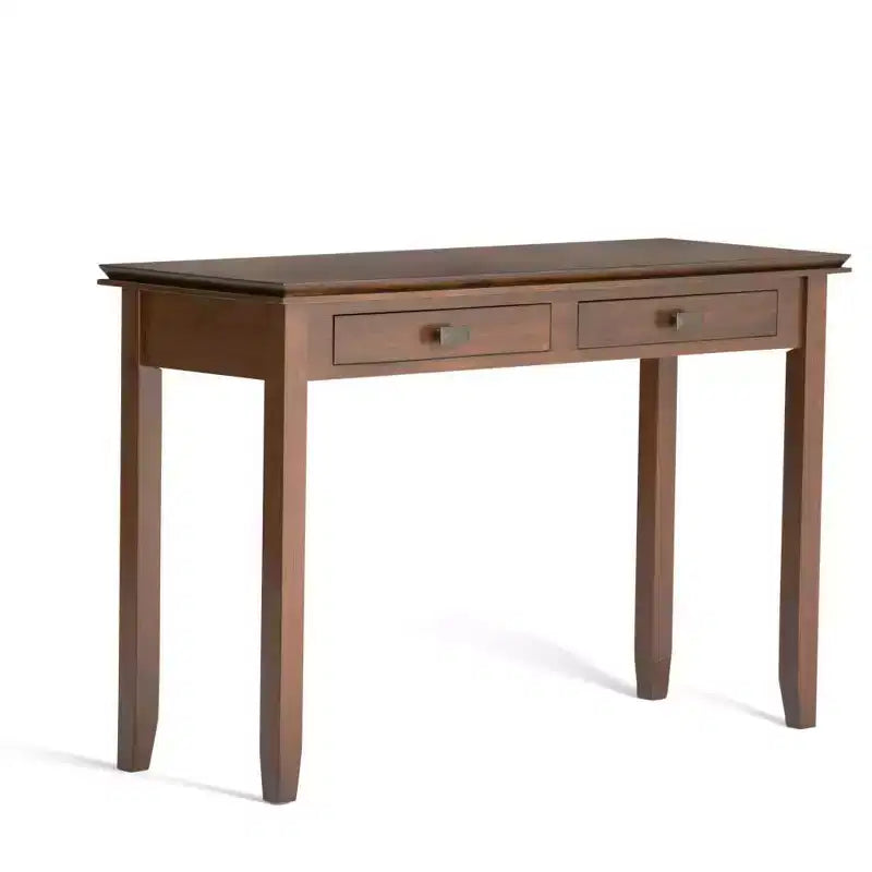 46 Table console en bois massif Stratford moyenne