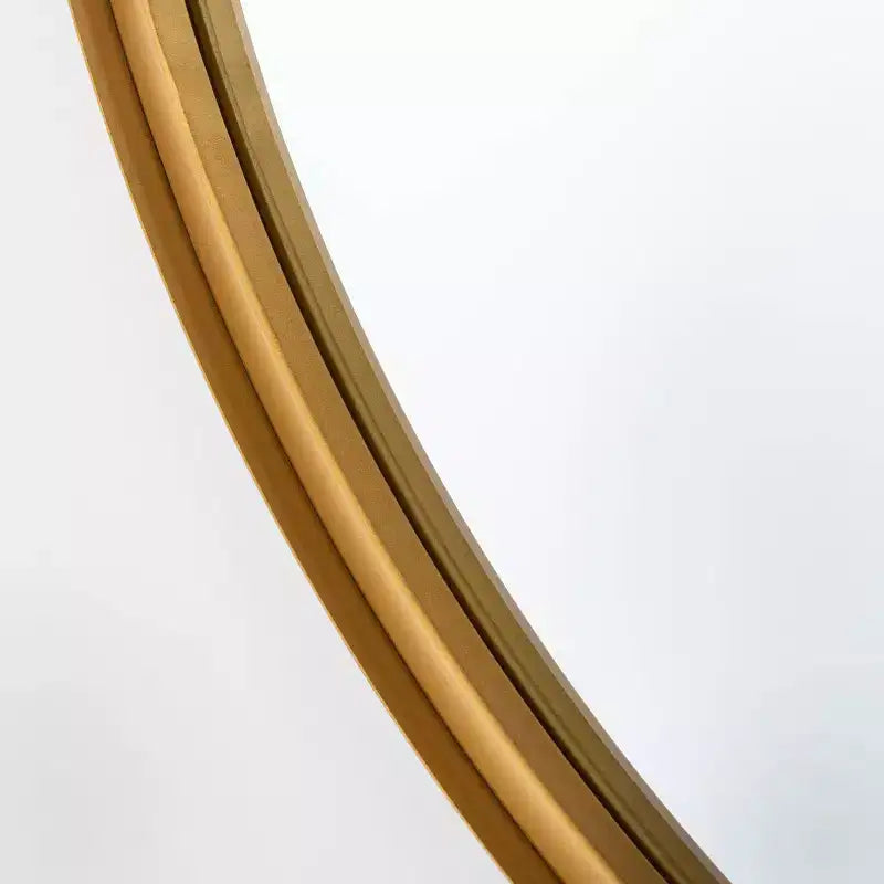 Miroir mural décoratif rond de 34 po