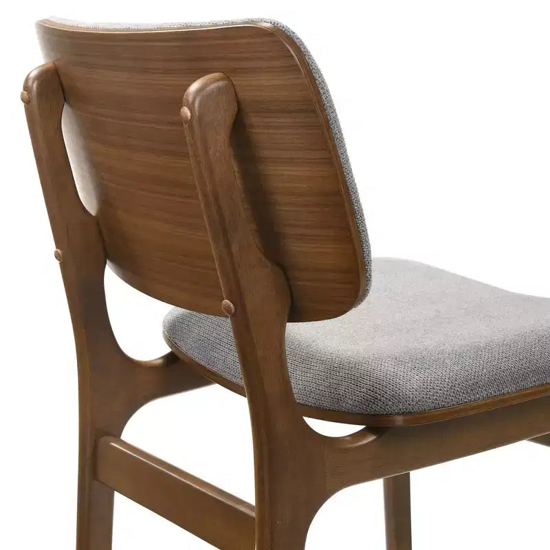 Chaises de salle à manger Lima en bois rembourrées
