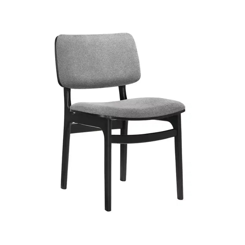 Chaises de salle à manger Lima en bois rembourrées