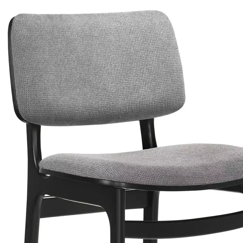 Chaises de salle à manger Lima en bois rembourrées