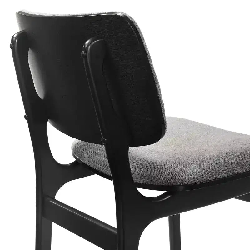 Chaises de salle à manger Lima en bois rembourrées